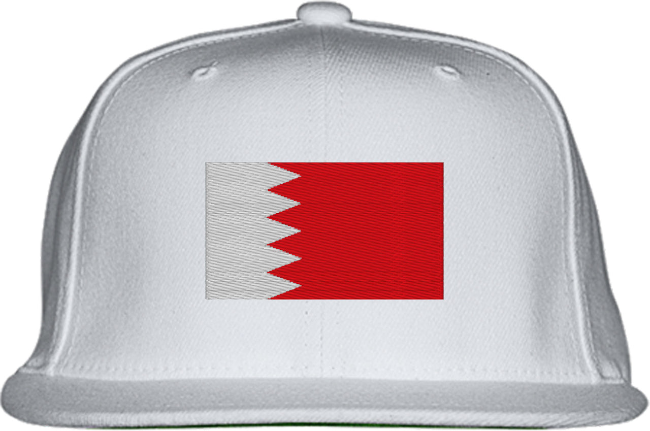 Bahrain Flag Snapback Hat