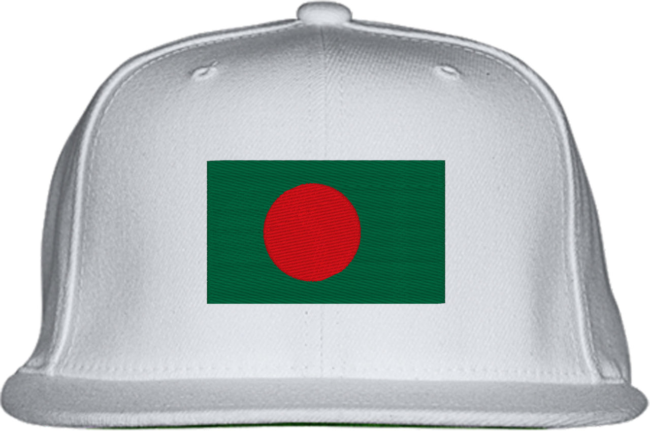 Bangladesh Flag Snapback Hat