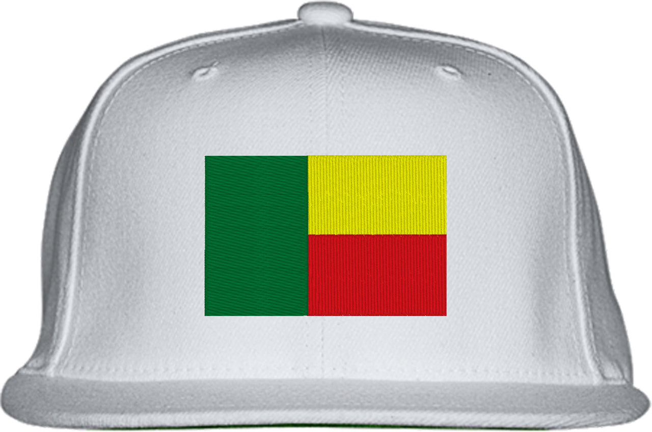 Benin Flag Snapback Hat