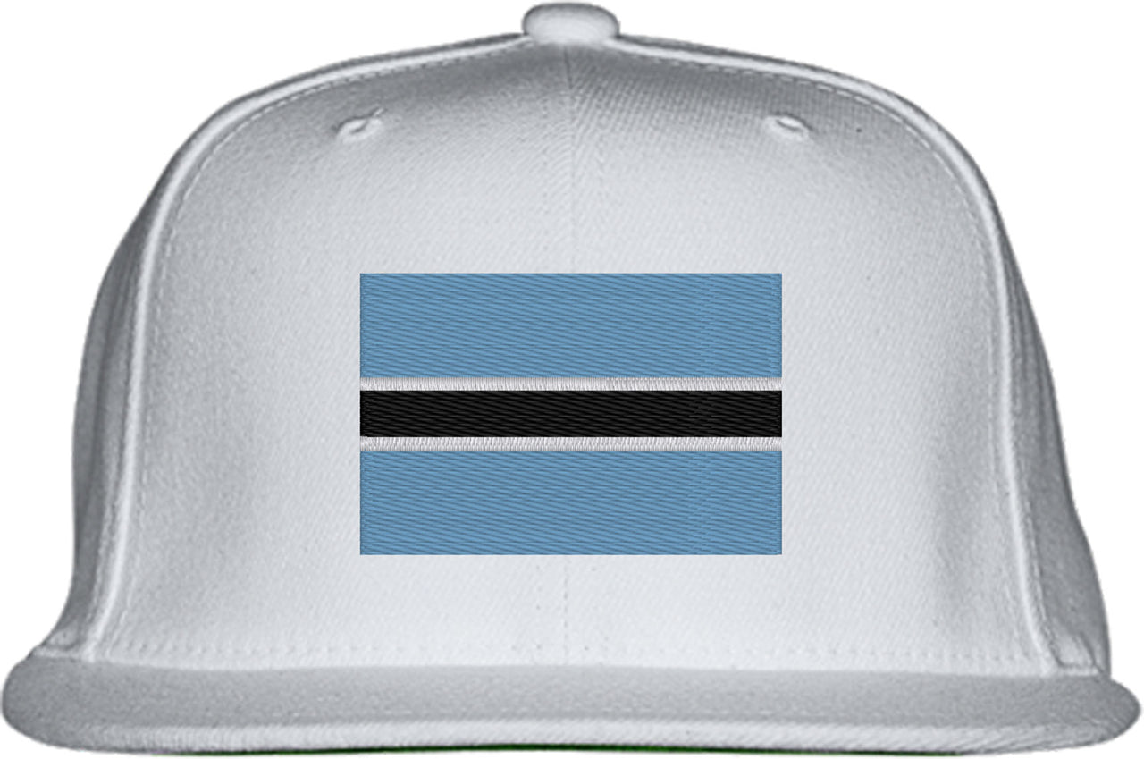 Botswana Flag Snapback Hat