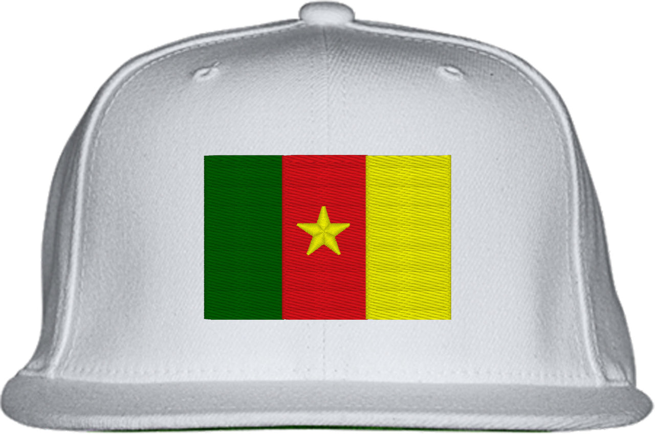 Cameroon Flag Snapback Hat