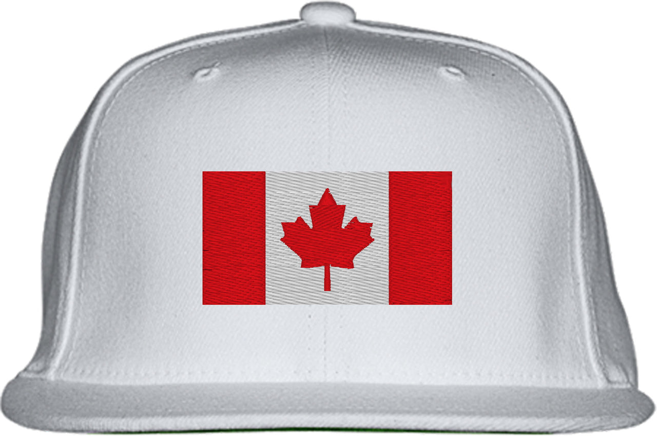 Canada Flag Snapback Hat