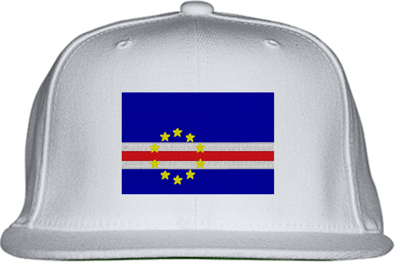 Cape Verde Flag Snapback Hat