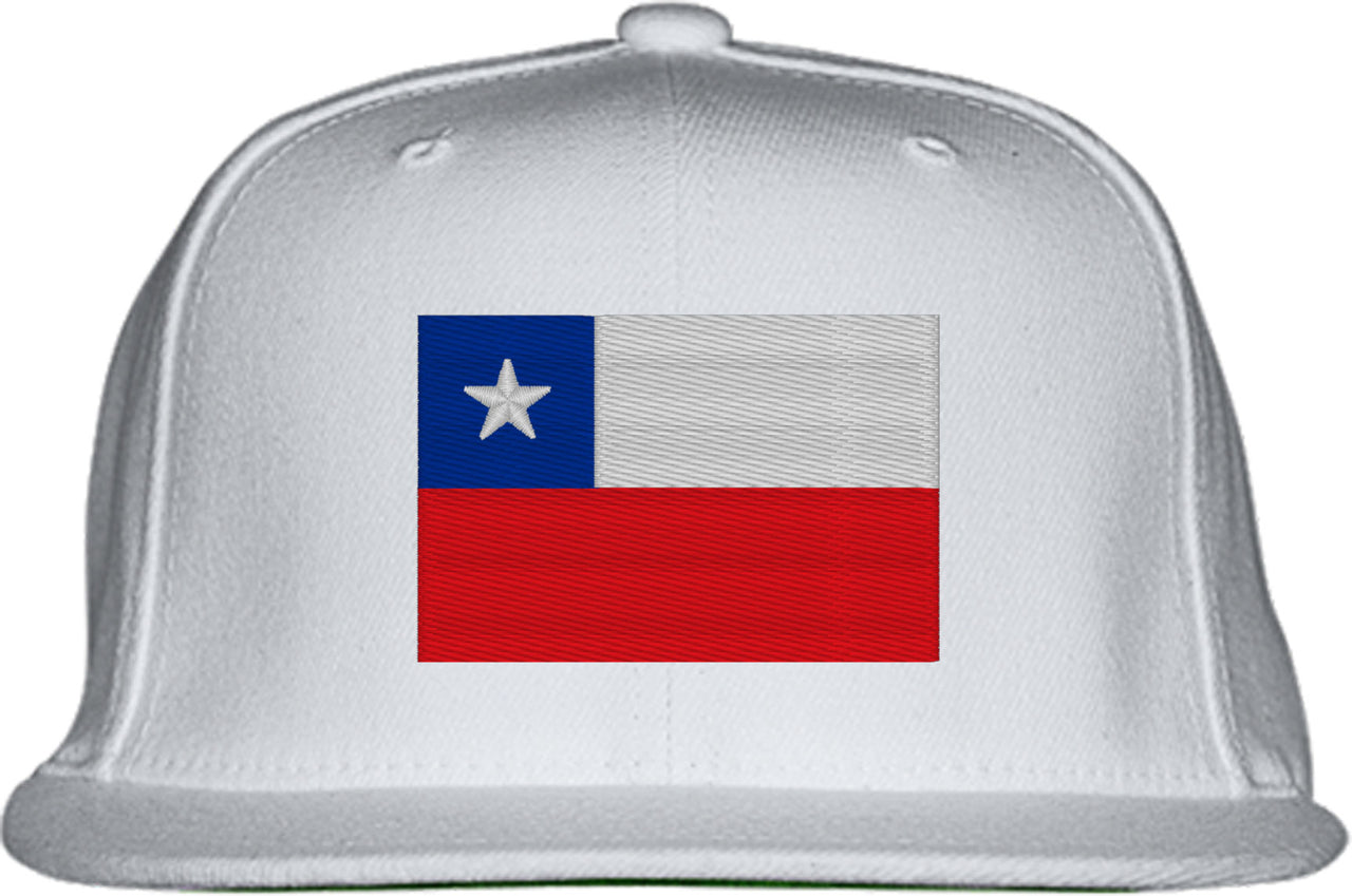 Chile Flag Snapback Hat