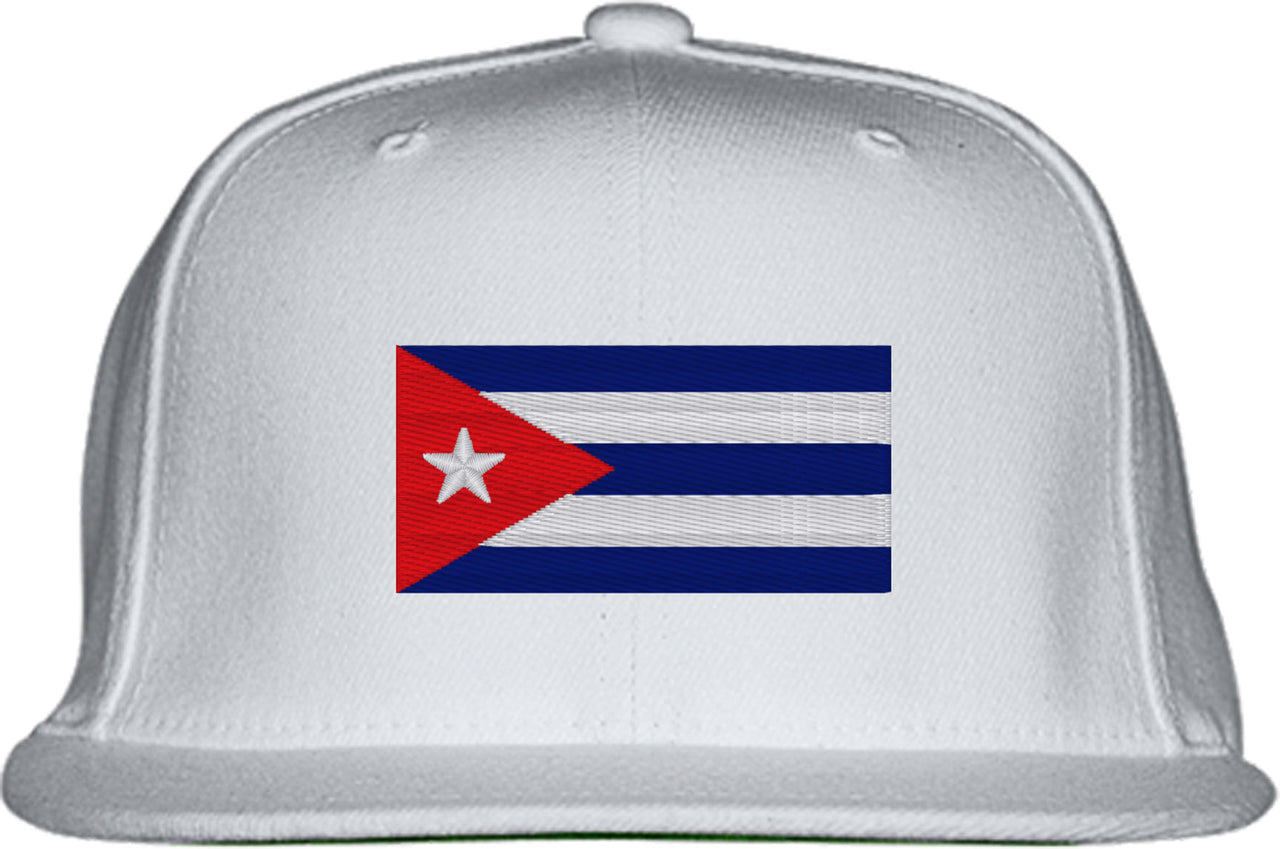 Cuba Flag Snapback Hat