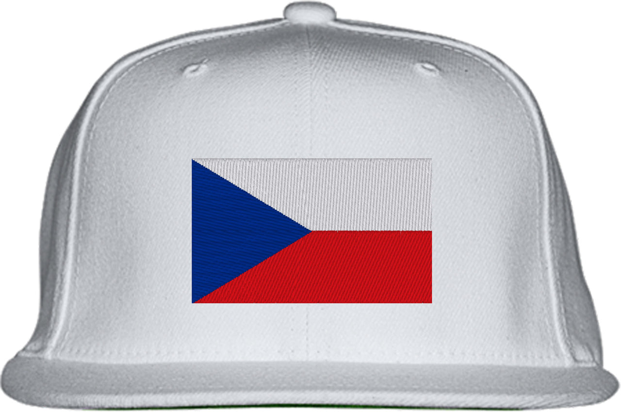 Czechia Flag Snapback Hat