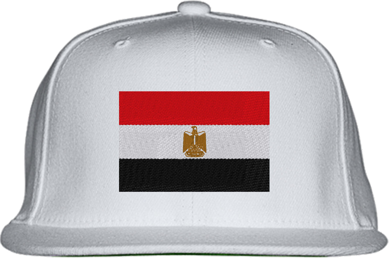 Egypt Flag Snapback Hat