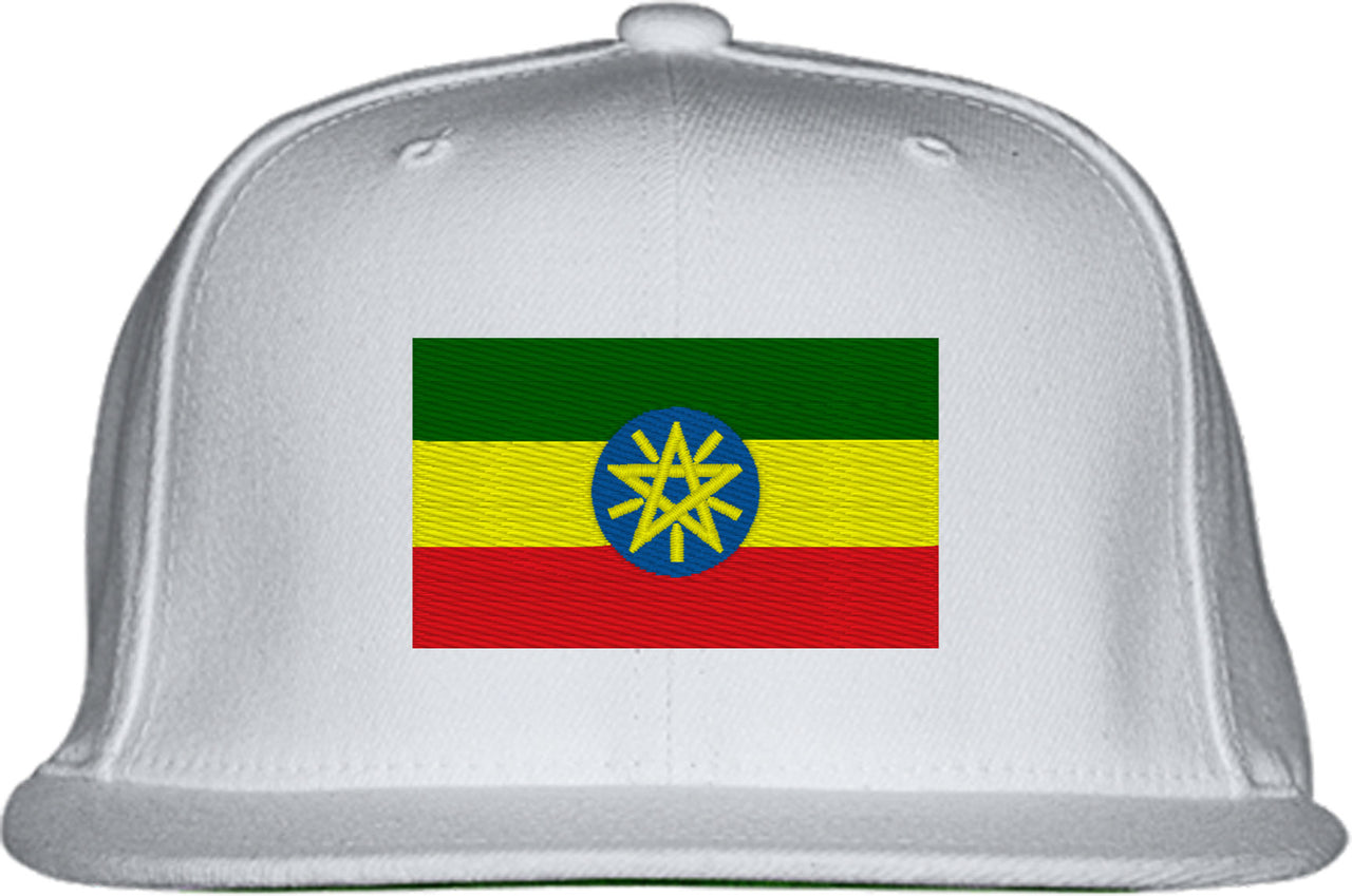 Ethiopia Flag Snapback Hat