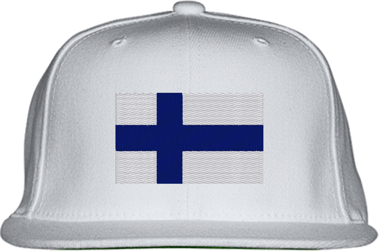 Finland Flag Snapback Hat