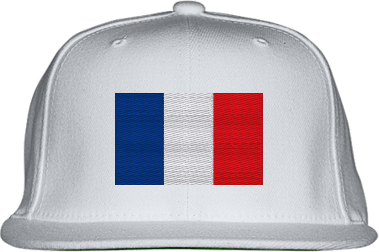 France Flag Snapback Hat