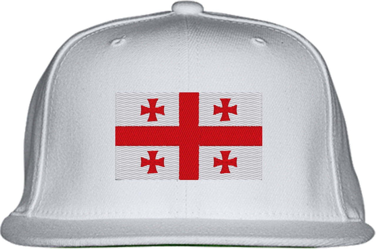 Georgia Flag Snapback Hat