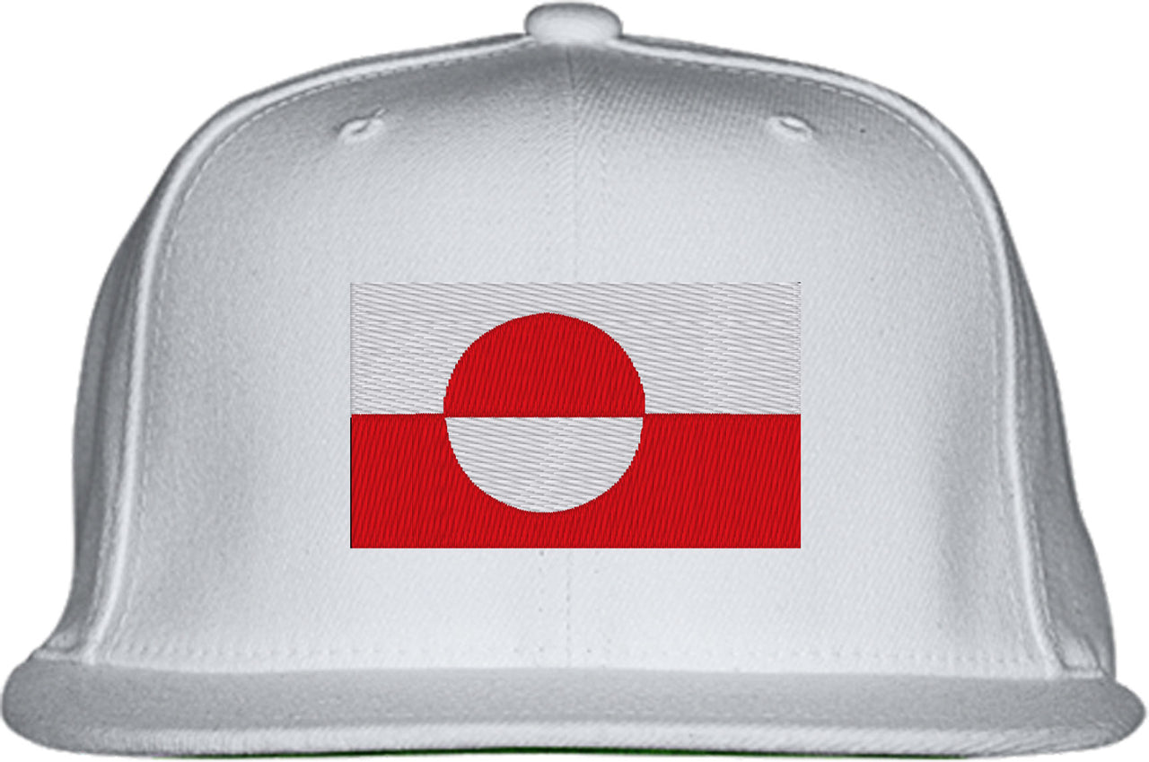 Greenland Flag Snapback Hat