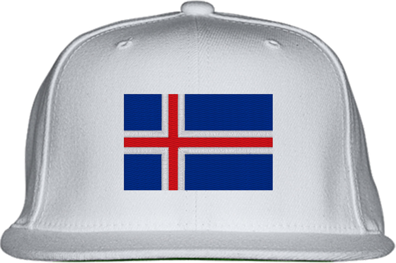 Iceland Flag Snapback Hat