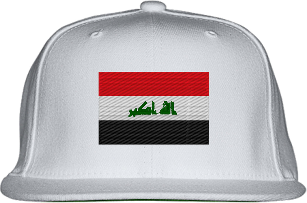 Iraq Flag Snapback Hat