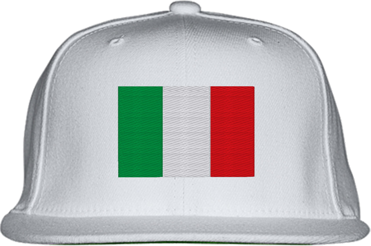 Italy Flag Snapback Hat