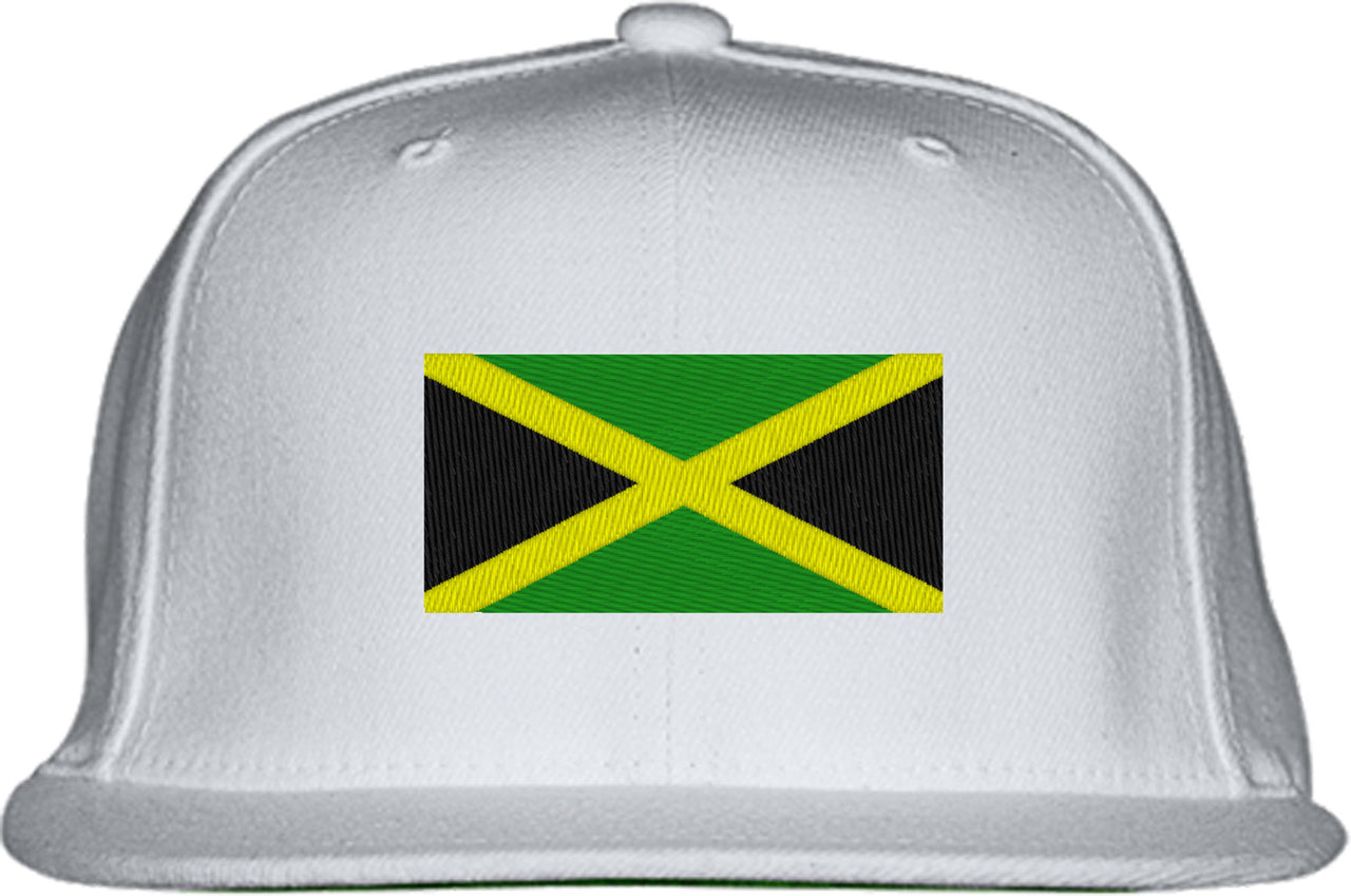 Jamaica Flag Snapback Hat
