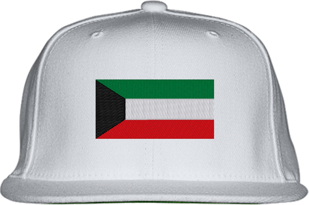 Kuwait Flag Snapback Hat