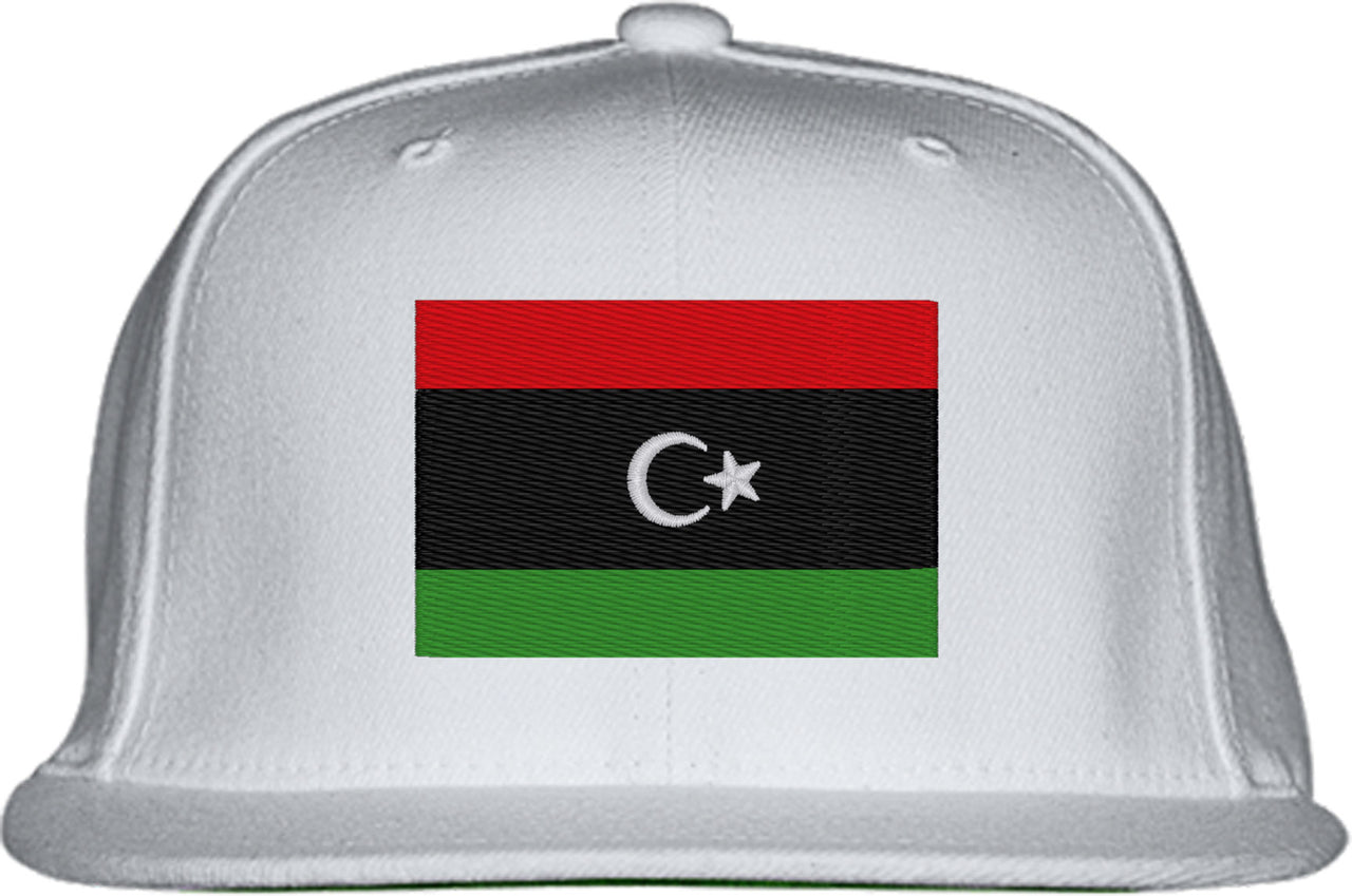 Libya Flag Snapback Hat