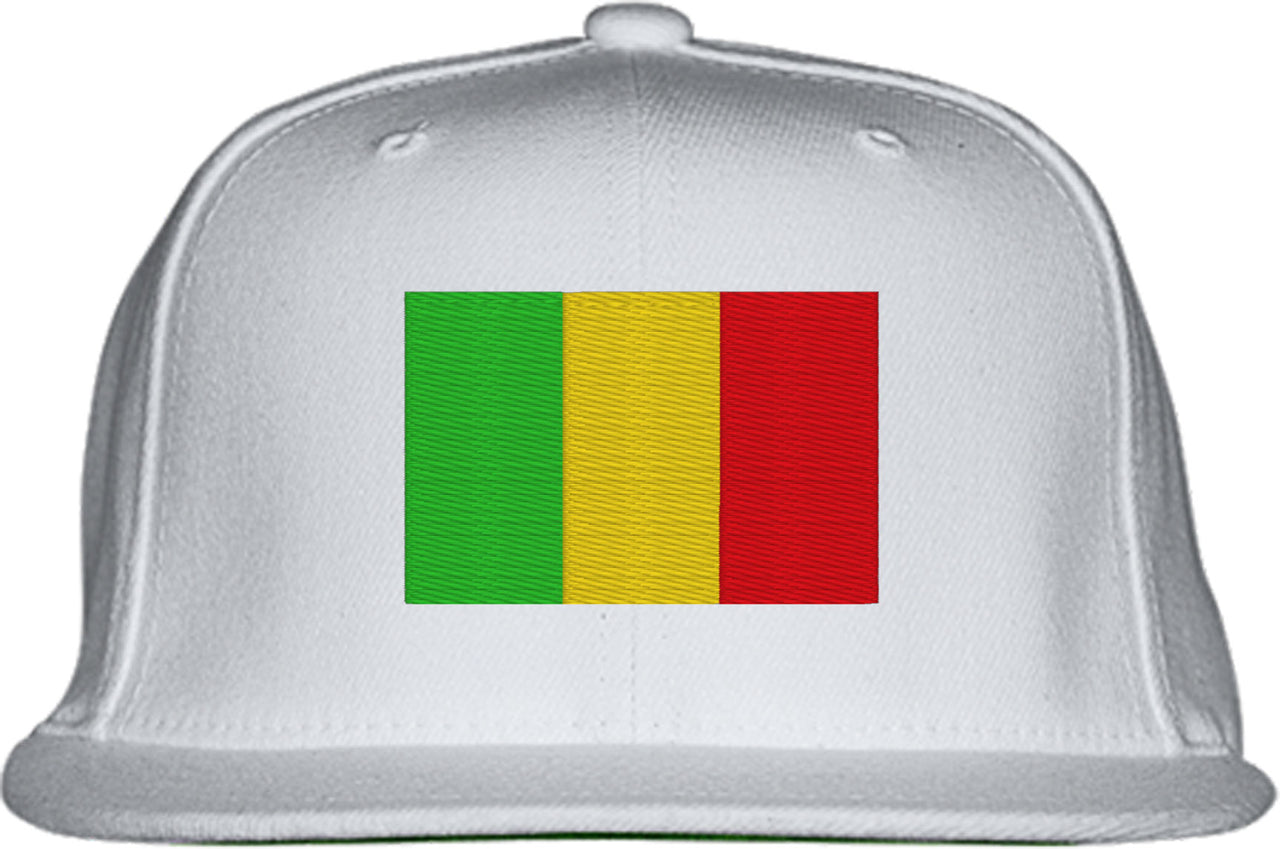Mali Flag Snapback Hat