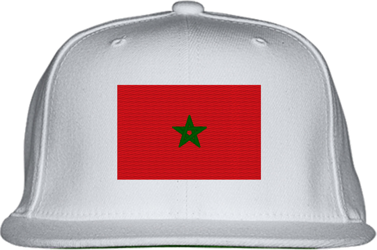Morocco Flag Snapback Hat