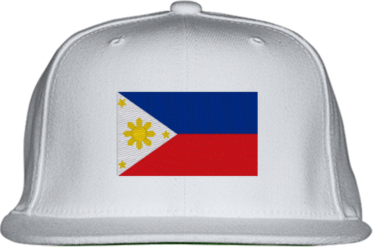Philippines Flag Snapback Hat