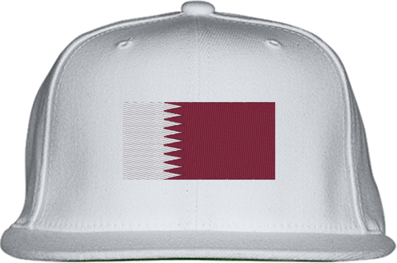 Qatar Flag Snapback Hat