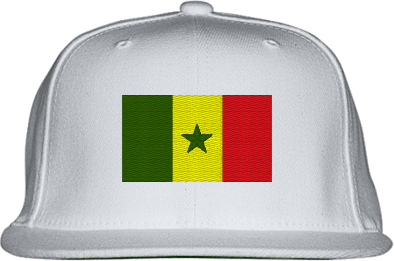 Senegal Flag Snapback Hat