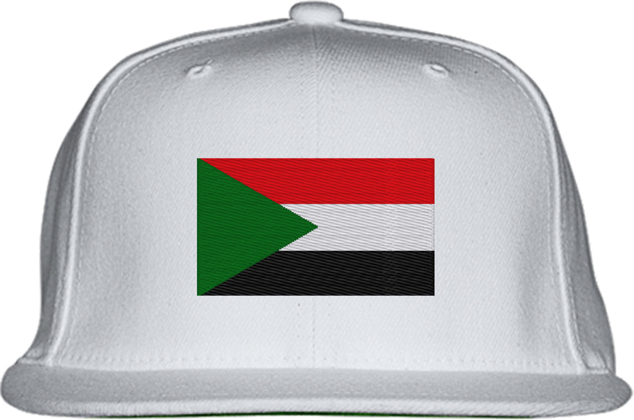 Sudan Flag Snapback Hat