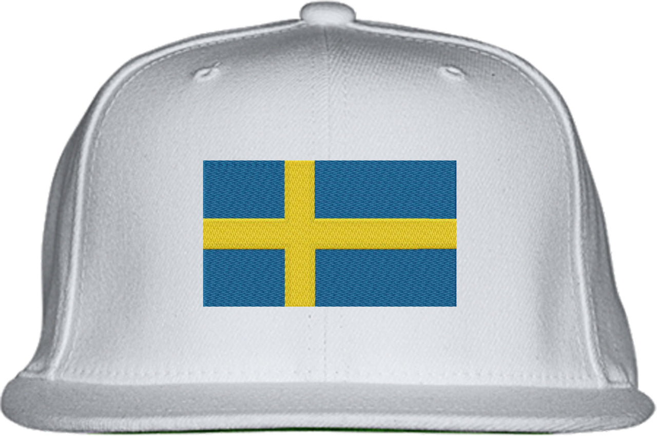 Sweden Flag Snapback Hat