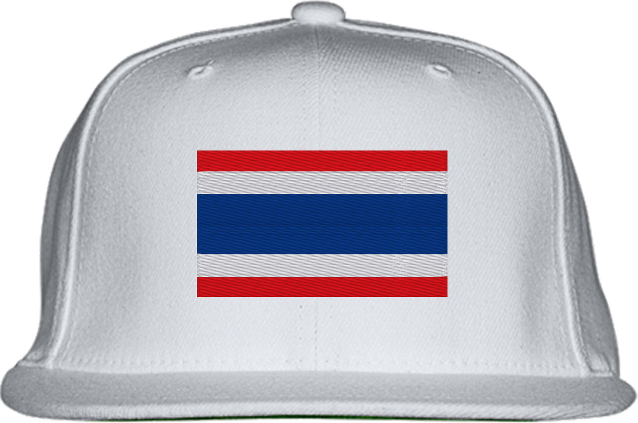 Thailand Flag Snapback Hat