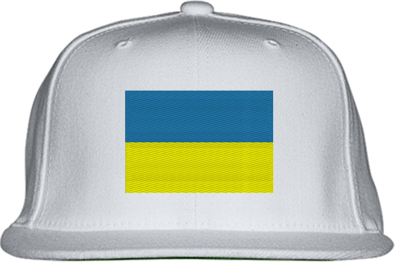 Ukraine Flag Snapback Hat