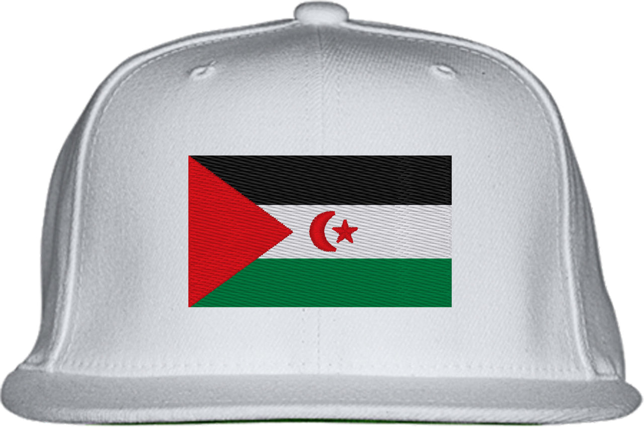 Western Sahara Flag Snapback Hat