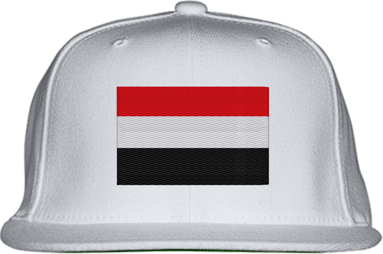 Yemen Flag Snapback Hat