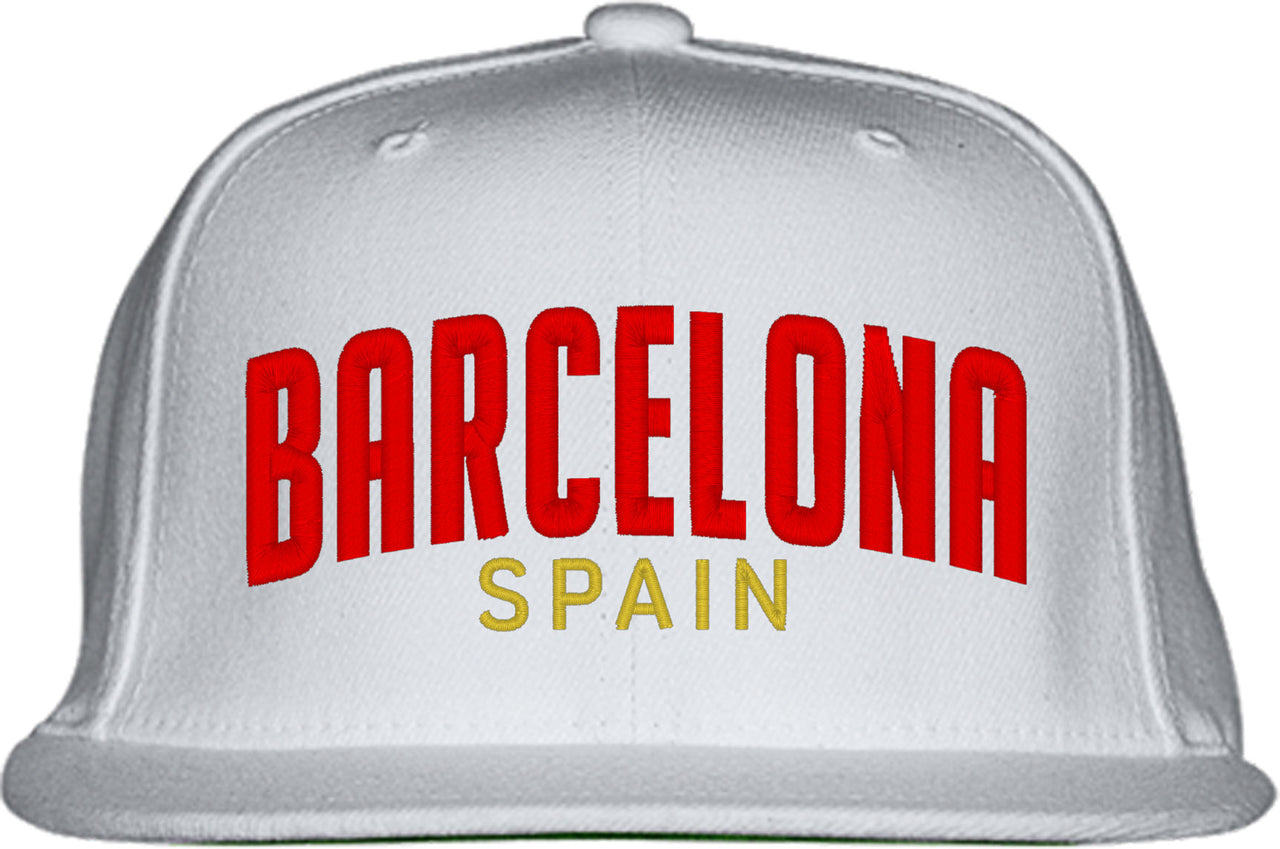 Barcelona Spain Snapback Hat