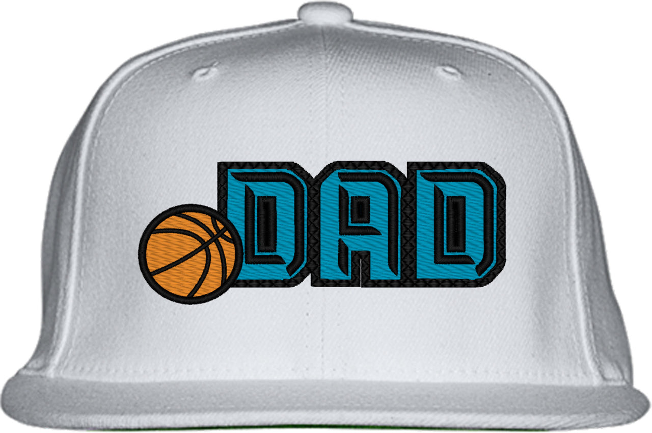 Basketball Dad Father's Day Snapback Hat