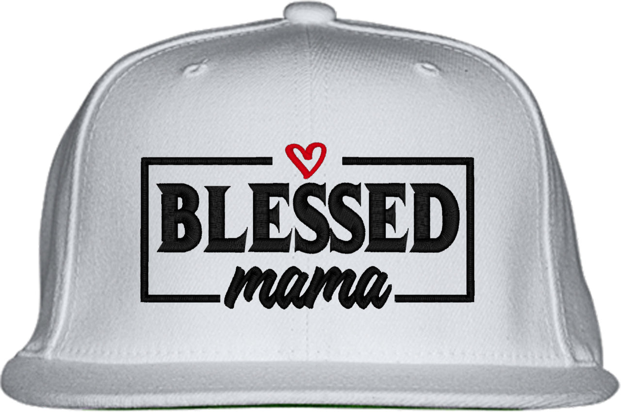 Blessed Mama Mother's Day Snapback Hat