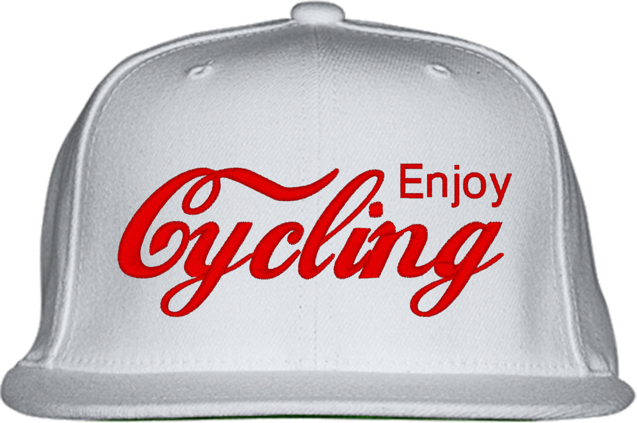 Enjoy Cycling Snapback Hat