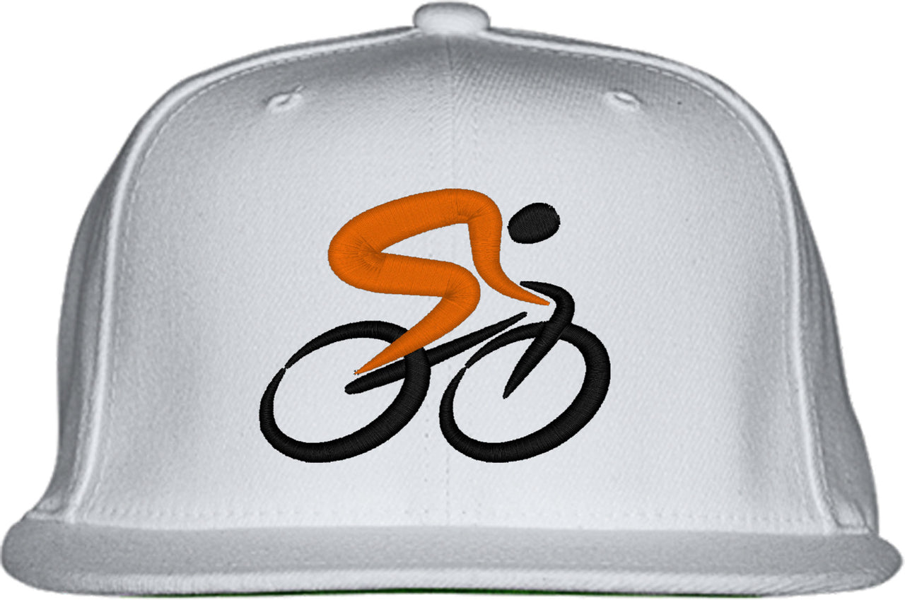 Cyclist Bicycle Biker Cycling Snapback Hat