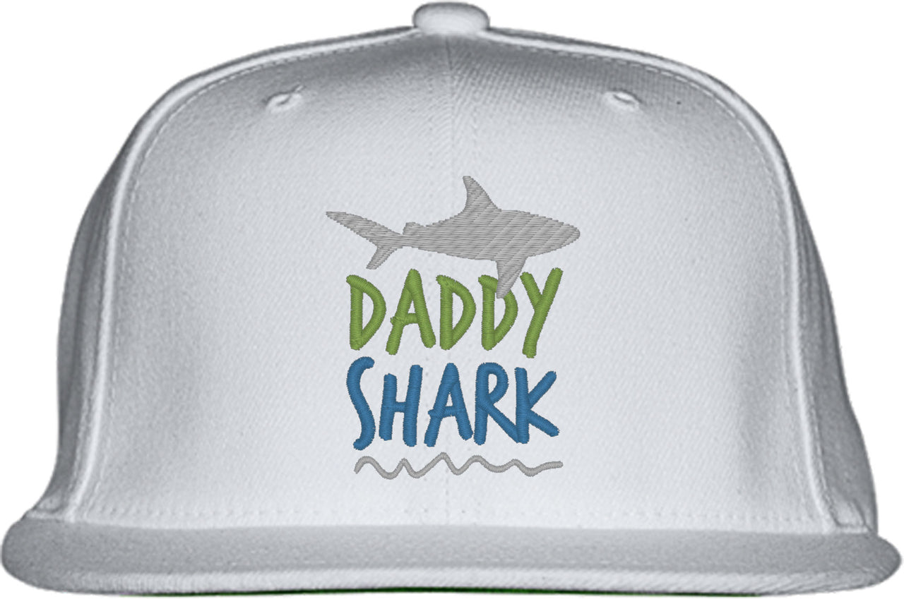 Daddy Shark Father's Day Snapback Hat