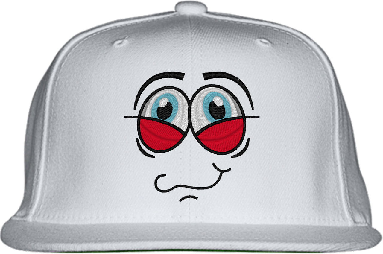 Emoji Happy Eyes Snapback Hat