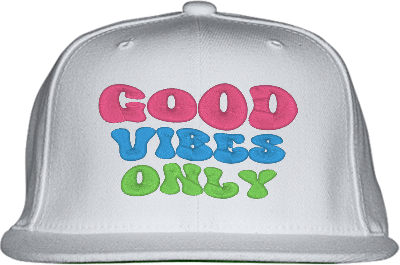 Good Vibes Only Snapback Hat