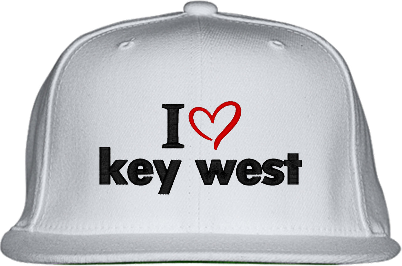 I Love Key West Snapback Hat