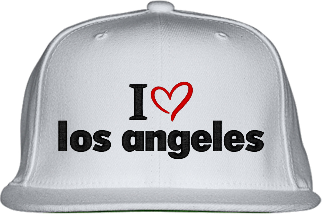 I Love Los Angeles Snapback Hat