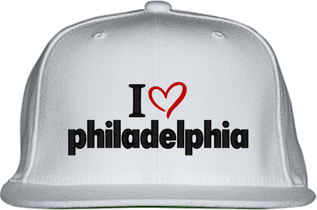 I Love Philadelphia Snapback Hat