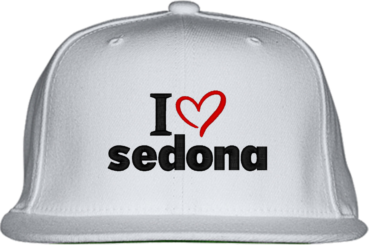 I Love Sedona Snapback Hat
