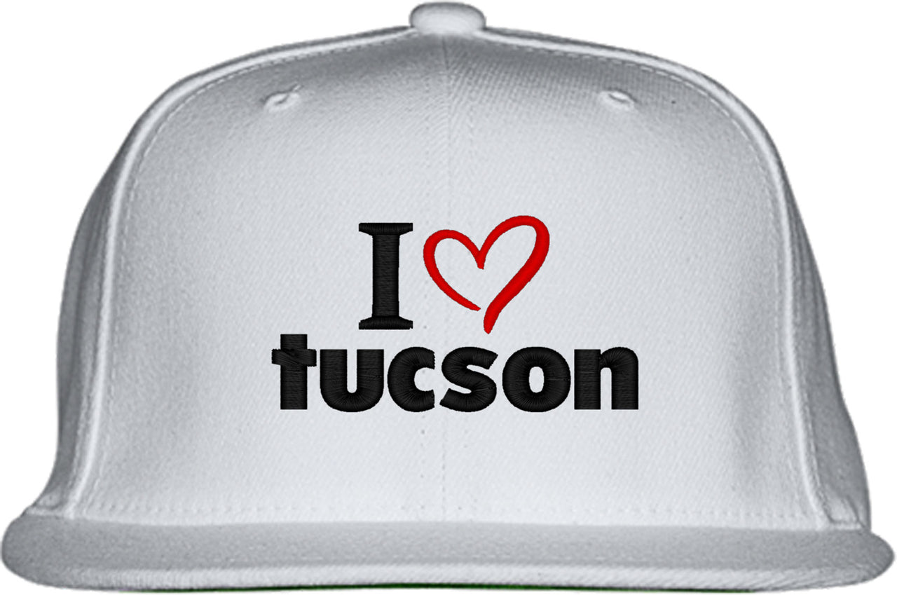 I Love Tucson Snapback Hat