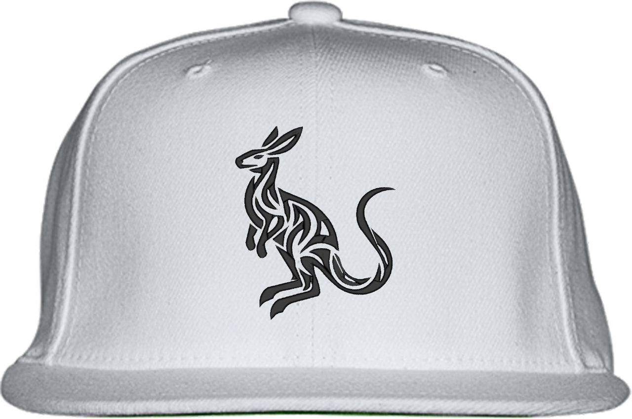 Kangaroo Silhouette Snapback Hat