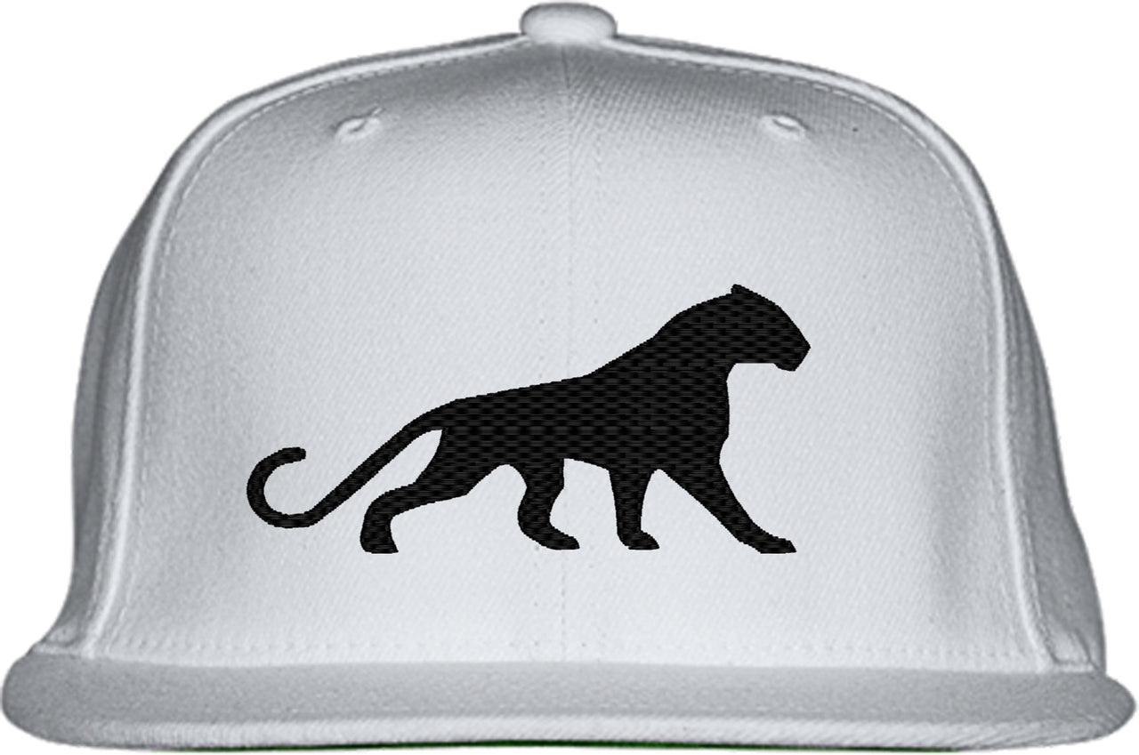 Leopard Silhouette Snapback Hat