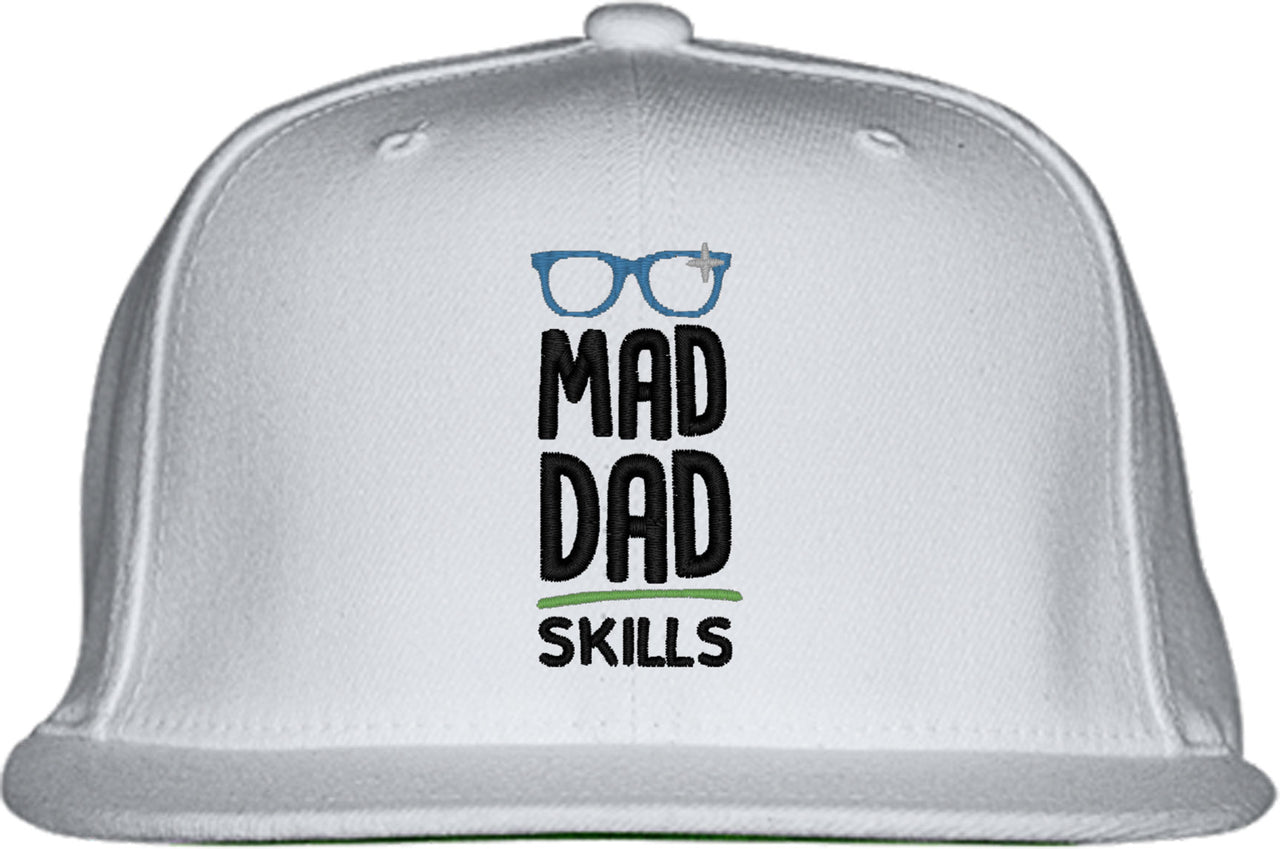 Mad Dad Skills Father's Day Snapback Hat