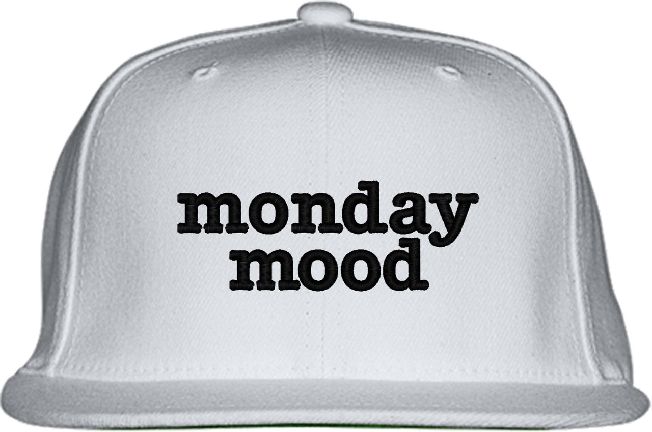 Monday Mood Snapback Hat